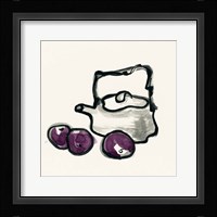Tea and Plums Framed Print