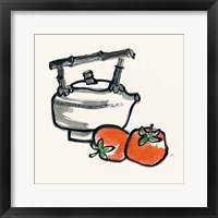 Tea and Persimmons Fine Art Print