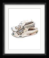 Indian Moccasins Framed Print