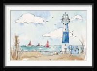 Coastal Life II Framed Print