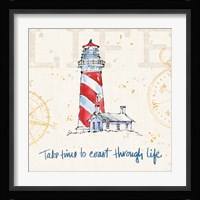 Coastal Life VI Framed Print