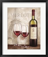 Wine in Paris III Fine Art Print