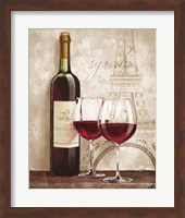 Wine in Paris IV Fine Art Print