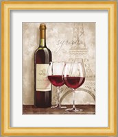 Wine in Paris IV Fine Art Print