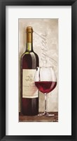Wine in Paris VI Framed Print