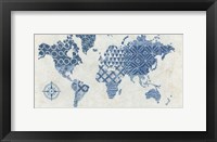 Indigo Gild Map Maki Fine Art Print