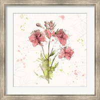 Floral Splash V Fine Art Print