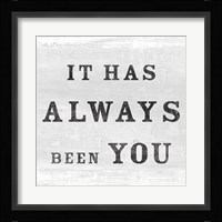 His and Hers Love I Framed Print