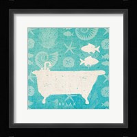 Pacific Bath I Framed Print