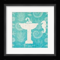Pacific Bath II Framed Print