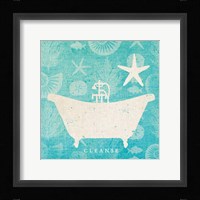 Pacific Bath IV Framed Print