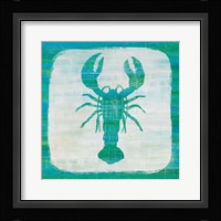 Ahoy II Blue Green Framed Print