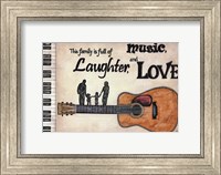 Music, Laughter, Love Fine Art Print