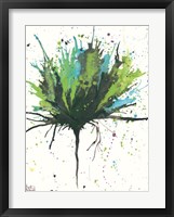 Splash of Flowers III Framed Print