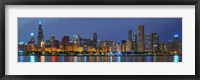 Chicago Skyline Framed Print