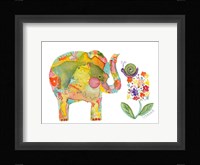Almost Eye To Eye Elephant Fine Art Print