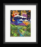 Big Diva Angels Quilting Our World Fine Art Print