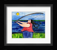 Big Diva Fishing Fine Art Print