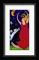 Big Diva Moonlight Goddess Dancing Fine Art Print