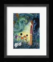 Big Eyed Girl Can Of Worms Fine Art Print