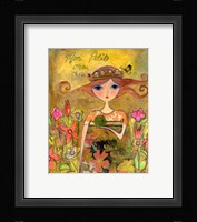 Big Eyed Girl My Little Cabbage Fine Art Print