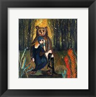 Big Eyed Girl The Wanderer Fine Art Print