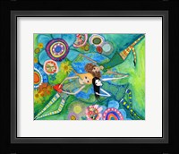 Big Eyed Girls Together Is Better Fine Art Print