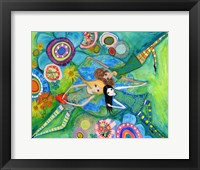 Big Eyed Girls Together Is Better Fine Art Print