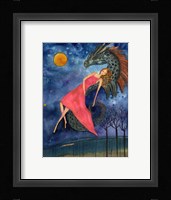 Swept Away By The Beast Fine Art Print