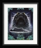 Crocodile Framed Print