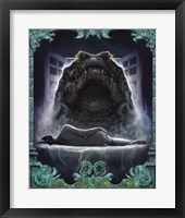 Crocodile Framed Print