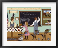 Staying After School Framed Print