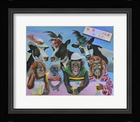 Banana Milk Shake Framed Print