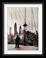 Brooklyn Bridge 1955 Fine Art Print