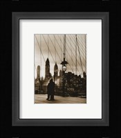Brooklyn Bridge 1955 Fine Art Print