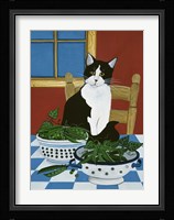 Sweet Peas And Garden Peas Fine Art Print