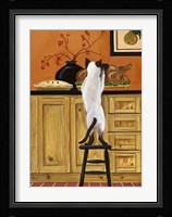 Time To Carve The Bird Framed Print