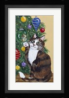 Rudolpha Awaiting An Ornament Fine Art Print