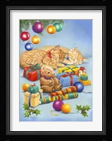 Christmas Kittens Fine Art Print