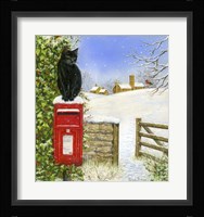 Christmas Post Box Fine Art Print