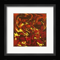 Liquid Industrial IV - Canvas IV Framed Print