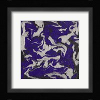 Liquid Industrial IV - Canvas XI Framed Print