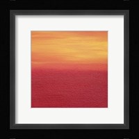 Ten Sunsets - Canvas 7 Framed Print