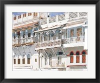 Arabian Balconies Fine Art Print