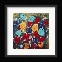 Abstract Flowers 3 - Canvas 2 Fine Art Print