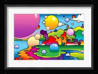 Bubbles Landscape Fine Art Print