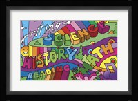 School Courses Fine Art Print