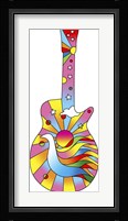 Pop Art Guitar Dove Fine Art Print