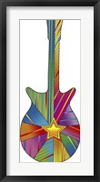 Pop Art Guitar Star Fine Art Print