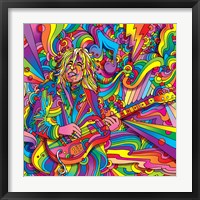 Guitar Player 715 Fine Art Print